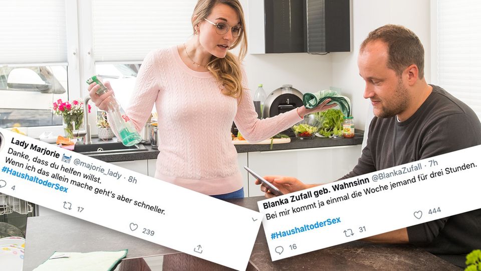 #HaushaltoderSex sorgt für lustige Tweets
