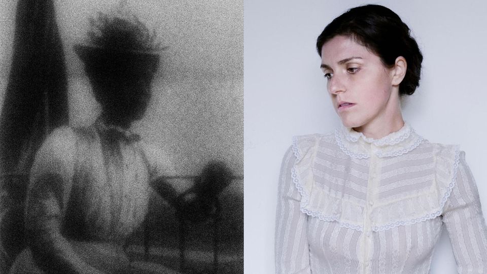 Links: rechts: Urgroßtante Linda; Annalisa Natali Murri