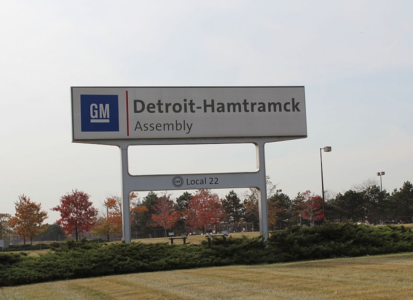 Die Elektromobile werden in der Hamtramck Fabrik in Detroit gefertigt