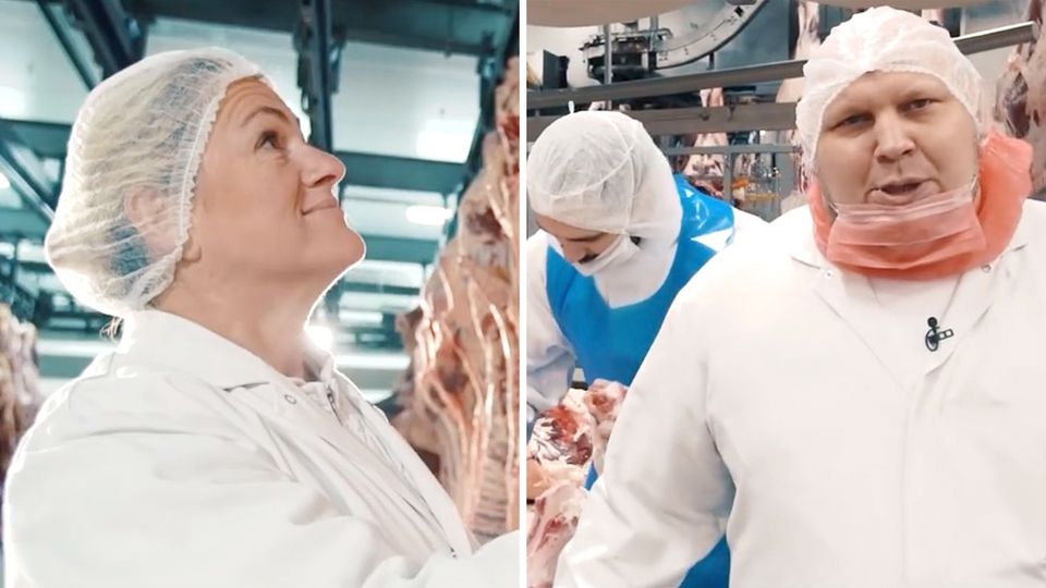 Tönnies-Werbevideo aus April zeigt mangelnde Hygienemaßnahmen Tönnies-Werbevideo aus April zeigt mangelnde Hygienemaßnahmen