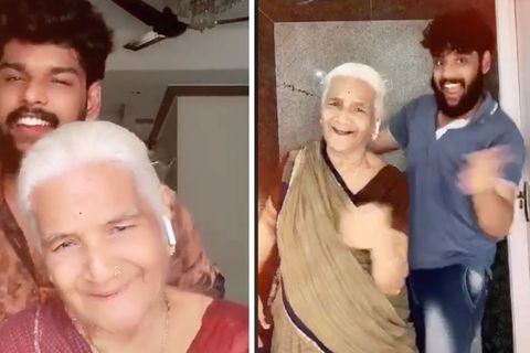 Lustige Playbacks: Dieser Typ macht die coolsten TikTok-Videos – mit seiner Oma