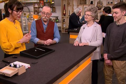 Heide Rezepa-Zabel, Horst Lichter und die beiden Verkäufer