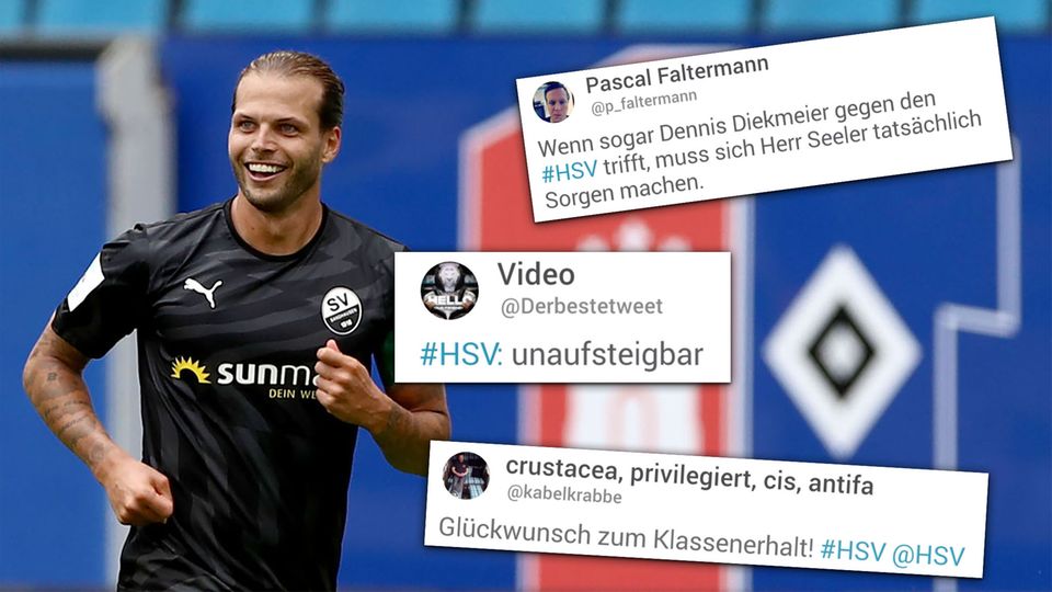 Twitter-Reaktionen: Relegation futsch: HSV von Sandhausen vermöbelt – das Netz kennt keine Gnade Twitter-Reaktionen: Relegation futsch: HSV von Sandhausen vermöbelt – das Netz kennt keine Gnade