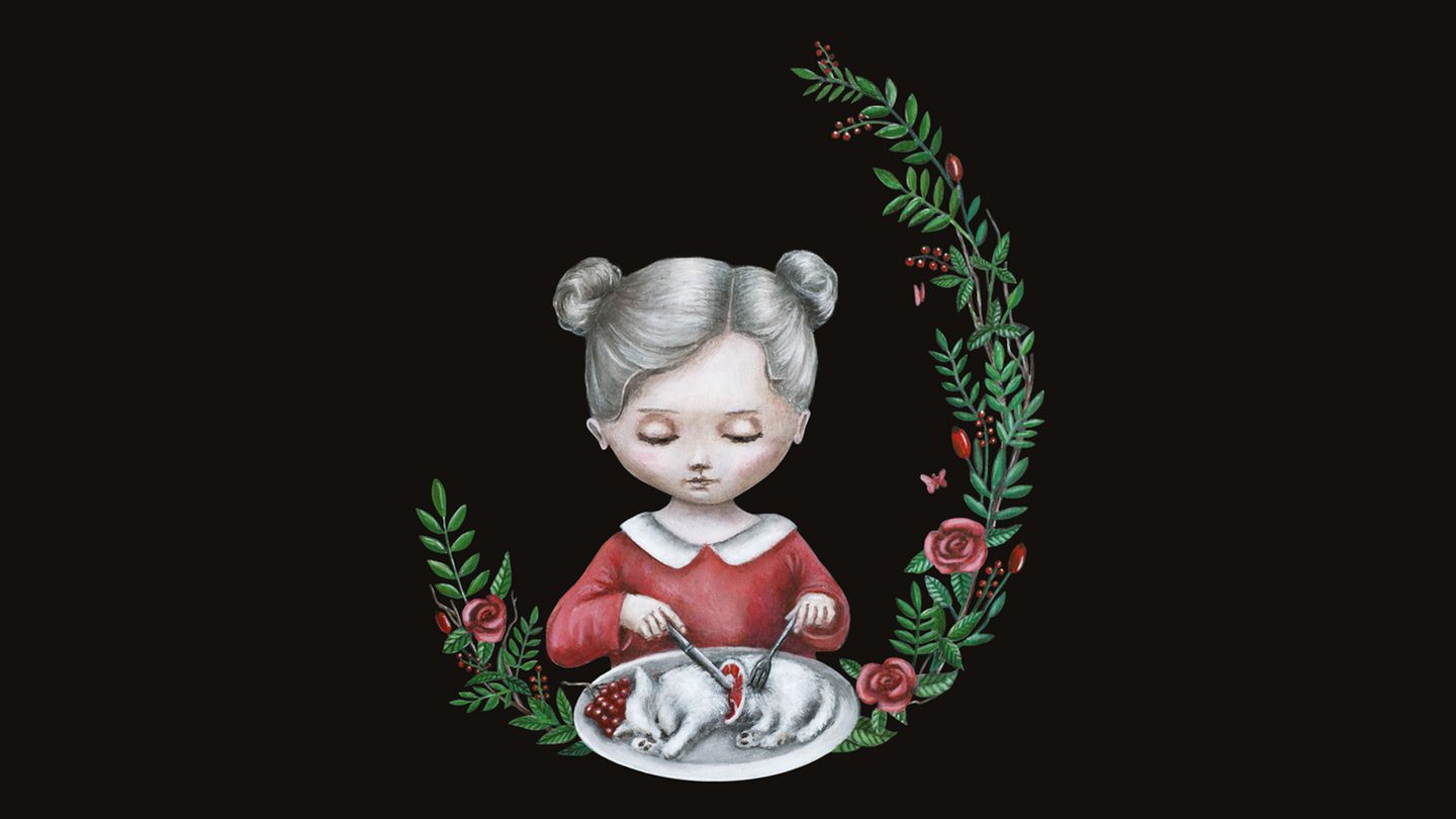 Die einen werden gestreichelt, die anderen gegessen. In dem Bilderbuch übers Tieressen geraten die Rollen schon mal durcheinander.