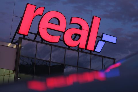 Logo der SB-Warenhauskette Real