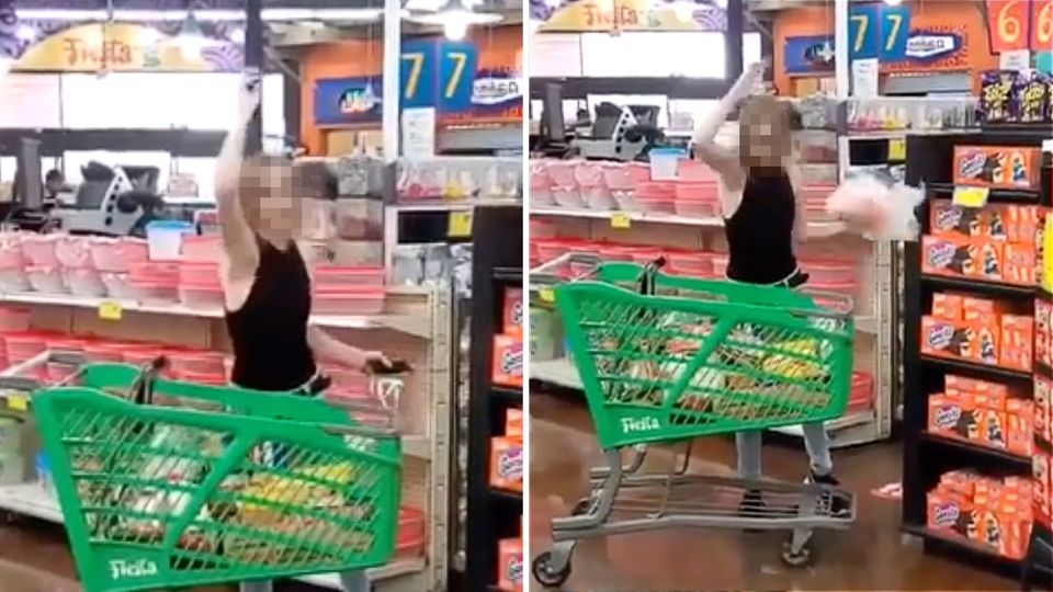 Streit um Maskenpflicht: Supermarkt-Kundin schmeißt mit Lebensmitteln um sich Streit um Maskenpflicht: Supermarkt-Kundin schmeißt mit Lebensmitteln um sich