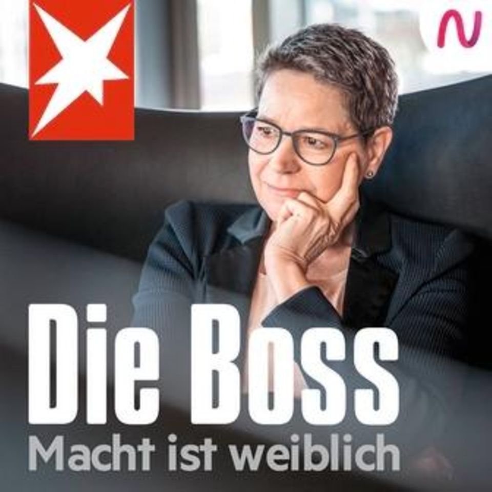 Werbung für den stern Podcast von Simone Menne: "Die Boss, der am Mittwoch den 1. Juli startet Die Boss: Macht ist weiblich