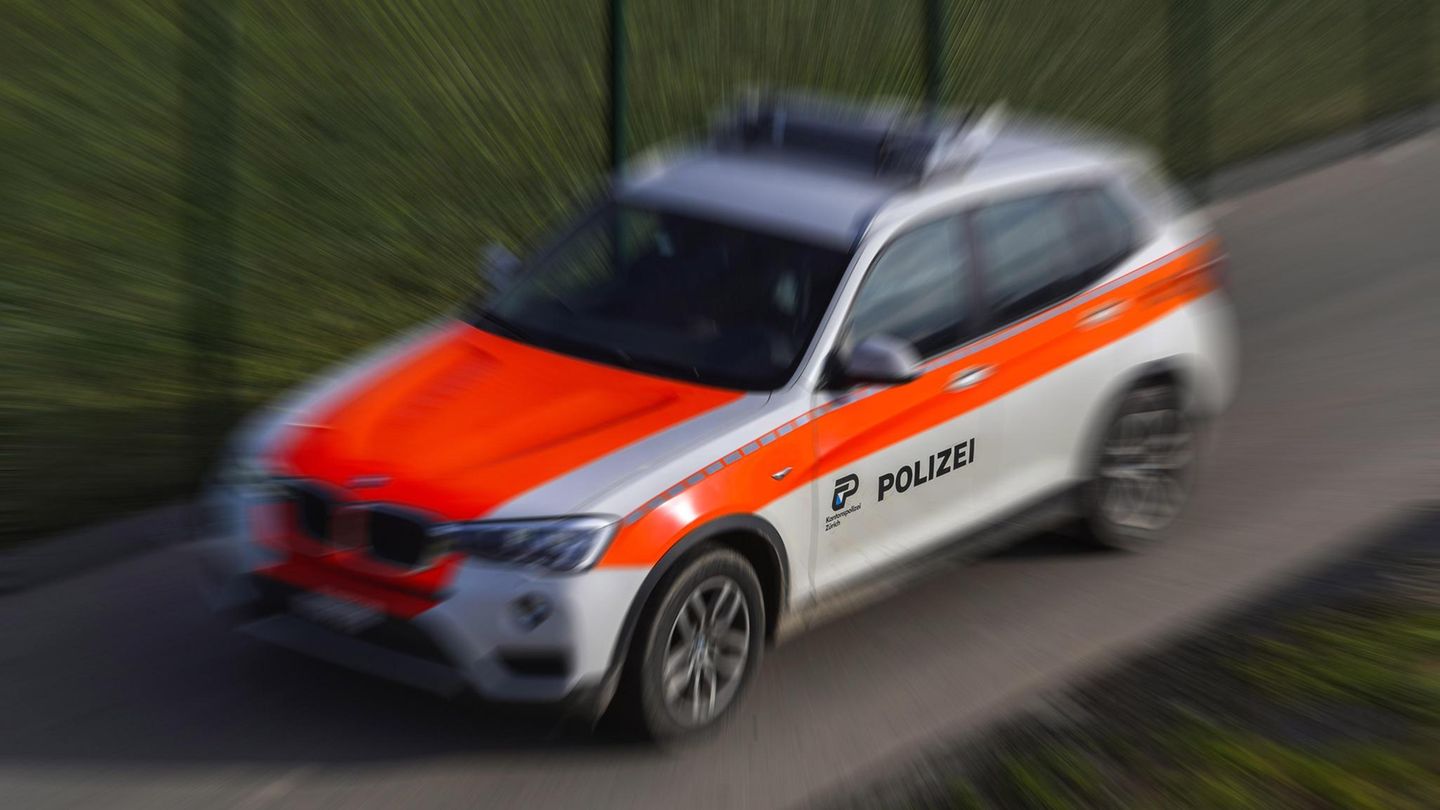 Schweizer Polizeifahrzeug