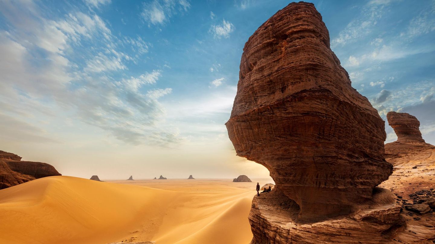 Felsformationen des Ennedi-Plateaus Felsformationen des Ennedi-Plateaus