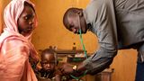 Dorfklinik am Rande des Zakouma-Nationalparks