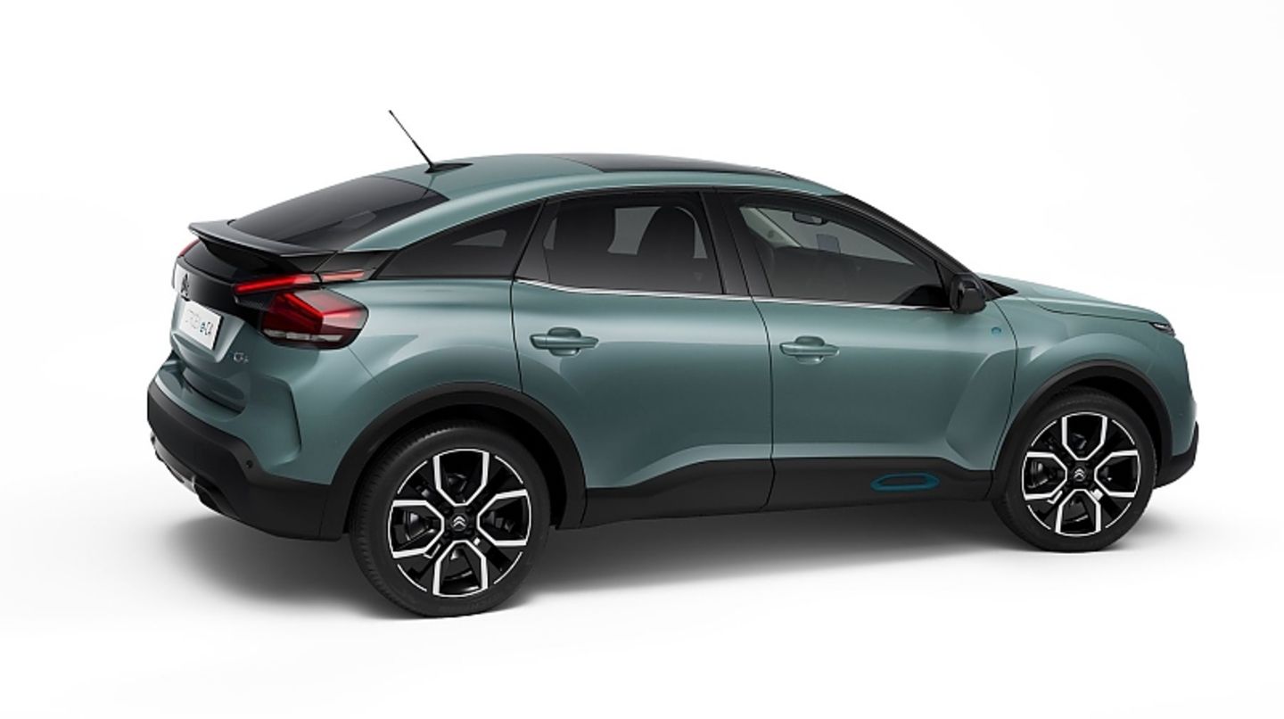Die Reichweite des Citroën e-C4 beträgt bis zu 350 Kilometern (WLTP)
