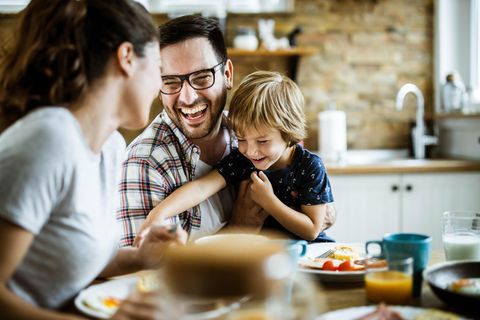 Glückliche Familie