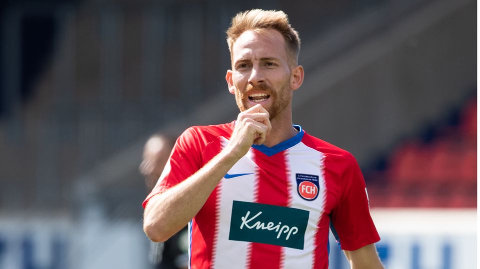 Marc Schnatterer vom 1. FC Heidenheim