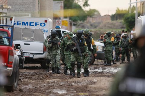 Sicherheitskräfte in Mexiko