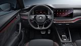Der Skoda Octavia RS hat ein drei Speichen-Lenkrad