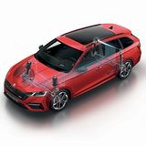 Die Karosserie hat einige Verstrebungen