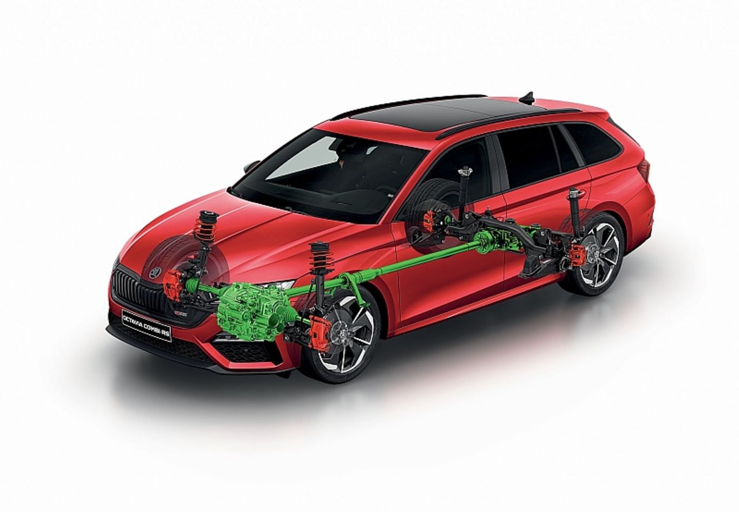Der Antriebsstrang des Skoda Octavia RS