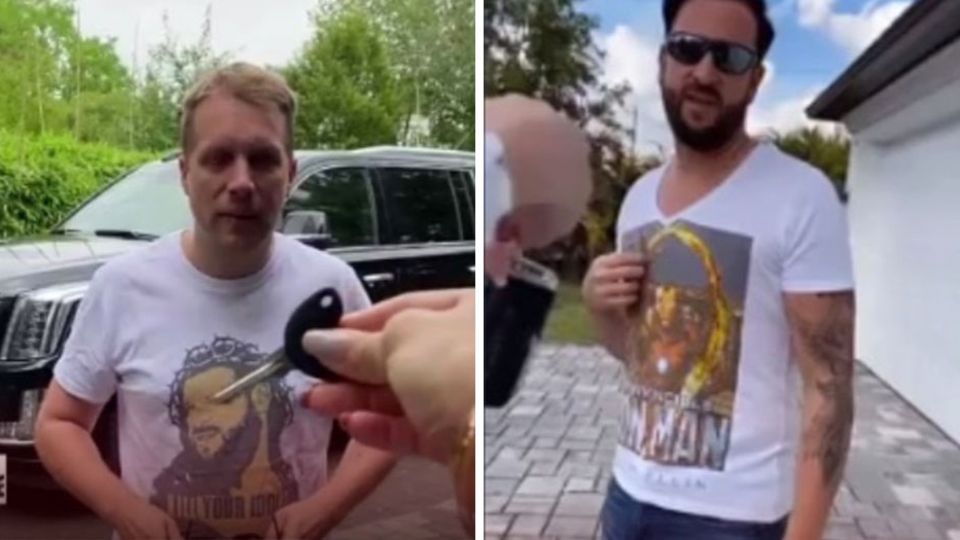 Oliver Pocher und Michael Wendler