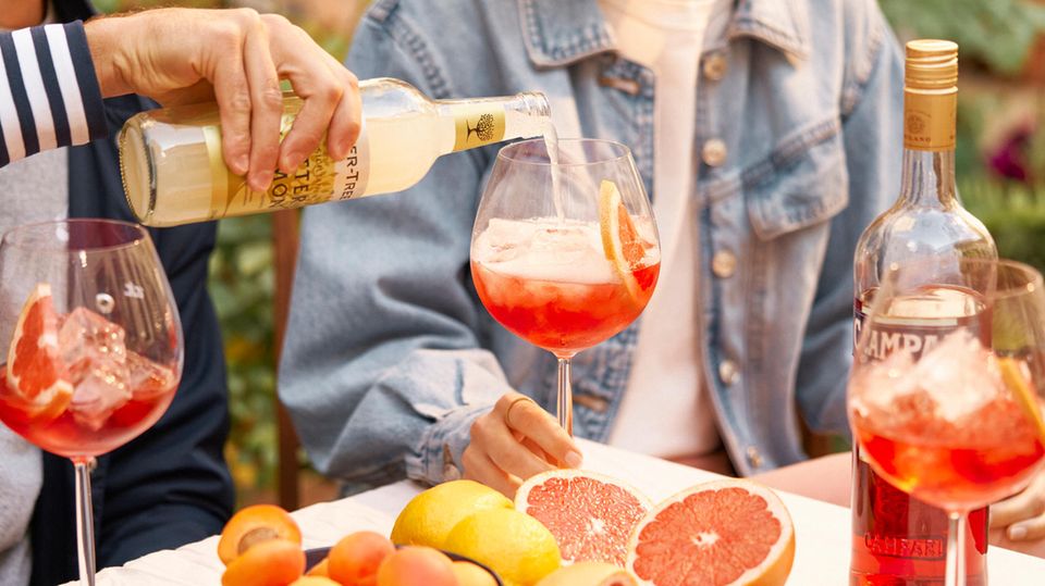 Der Campari Amalfi ist schnell gemixt