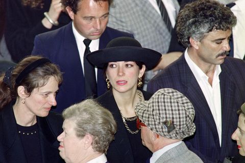 Ghislaine Maxwell Beerdigung Vater