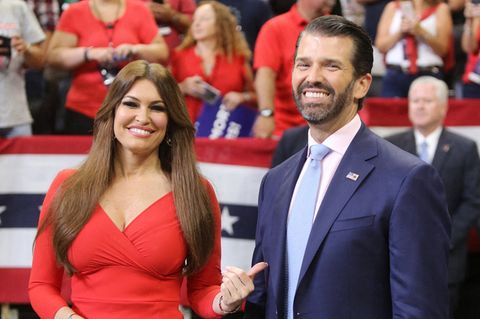 Kimberly Guilfoyle und Donald Trump Jr.