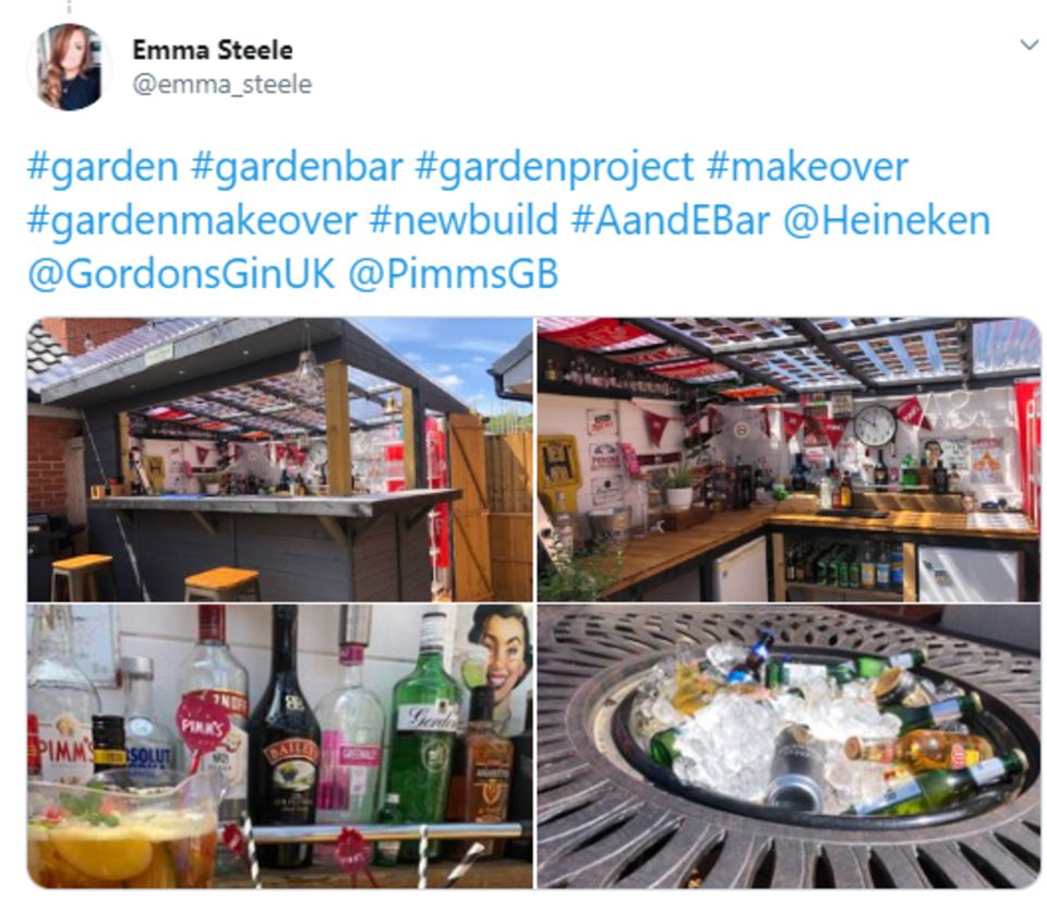 Lockdown: Trend Gartenbar – die Briten lassen sich das Trinken auch von Corona nicht vermiesen Lockdown: Trend Gartenbar – die Briten lassen sich das Trinken auch von Corona nicht vermiesen