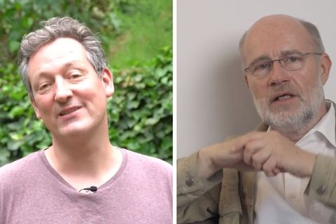 Harald Lesch und Eckart von Hirschhausen