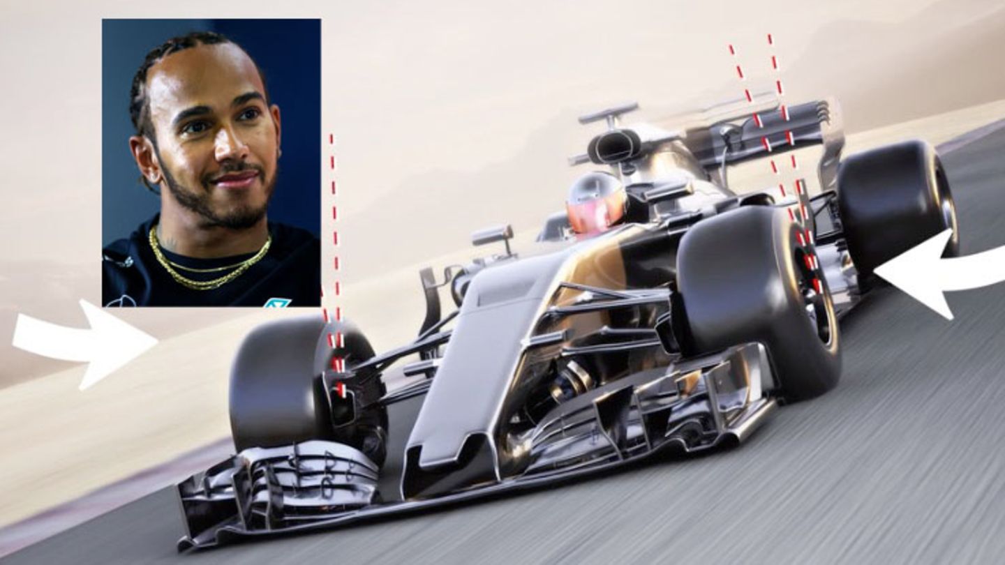 Formel 1: Lewis Hamilton startet mit neuer Mercedes ...