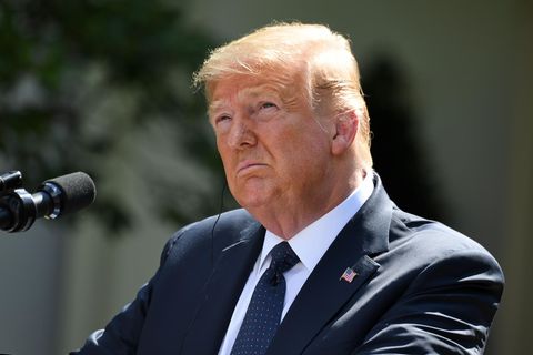 Plant einen Heldengarten: US-Präsident Donald Trump