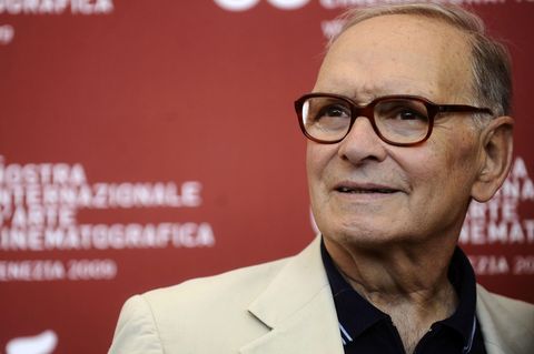 Ennio Morricone im September 2009 beim Filmfest in Venedig