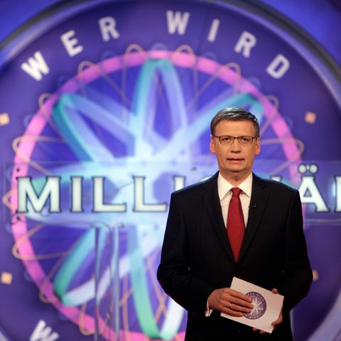 Günther Jauch moderiert die beliebte Quizshow "Wer wird Millionär?" seit 1999.