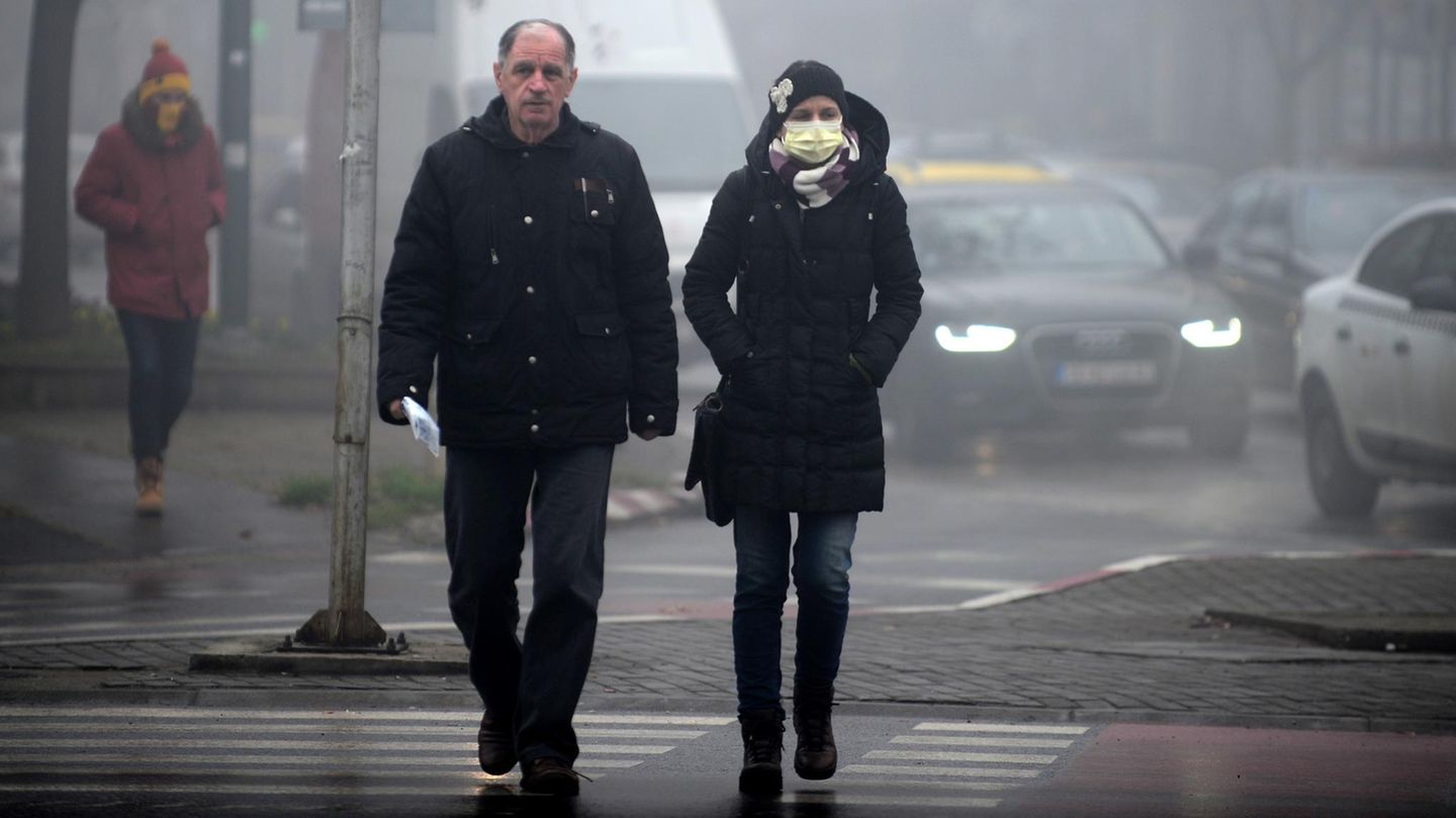 Smog in Skopje