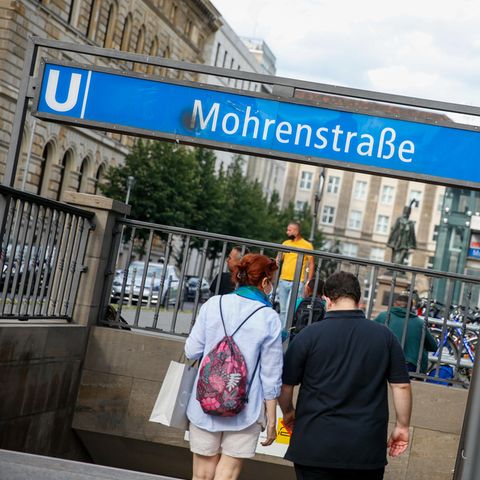 U-Bahnhof Mohrenstrasse in Berlin