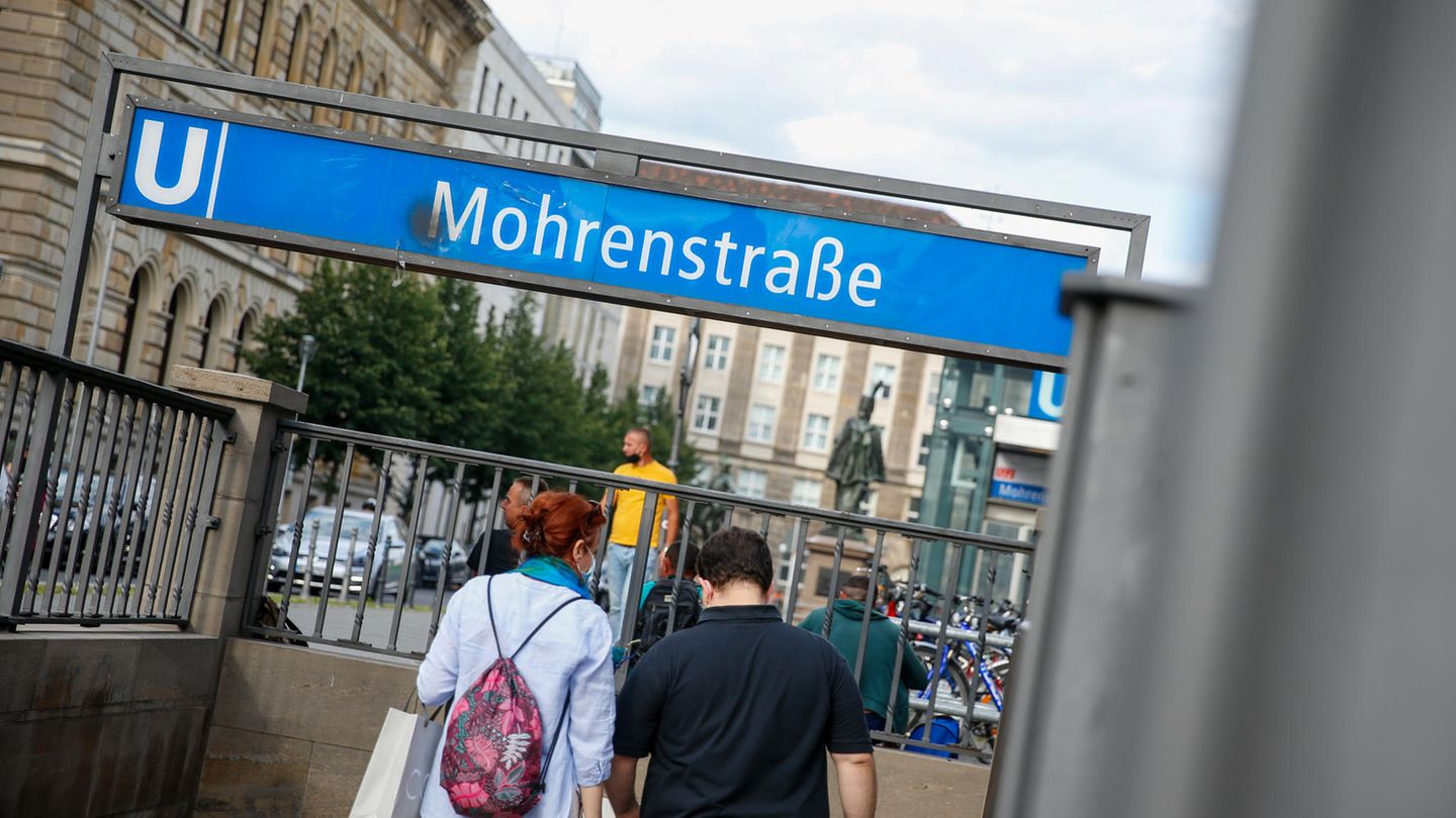U-Bahnhof Mohrenstraße in Berlin