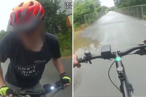 US-Cop leiht sich Fahrrad – um Mordverdächtigen zu verfolgen