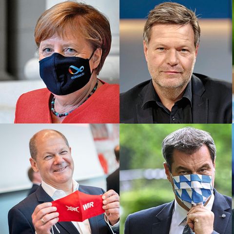 Zusammenschnitt der Politiker