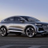 Der Audi Q4 Sportback e-tron concept ist 4,60 Meter lang
