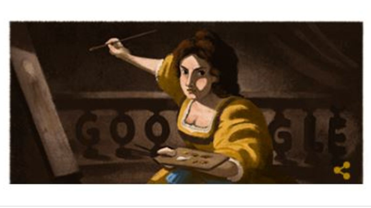 Google Doodle von Artemisia Gentileschi