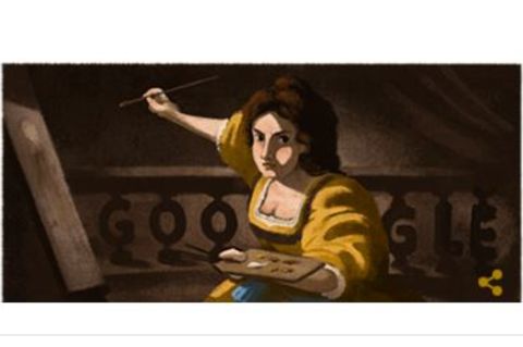 Google Doodle von Artemisia Gentileschi