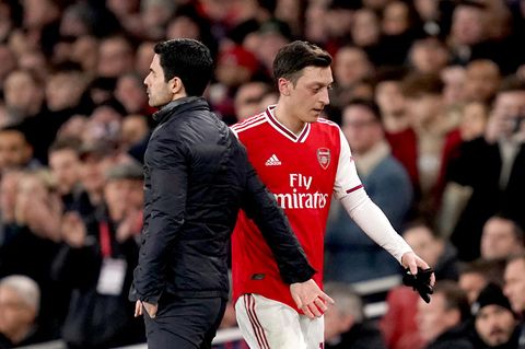 Trainer Mikel Arteta ist offenbar nicht mit der Einstellung des Weltmeister zufrieden