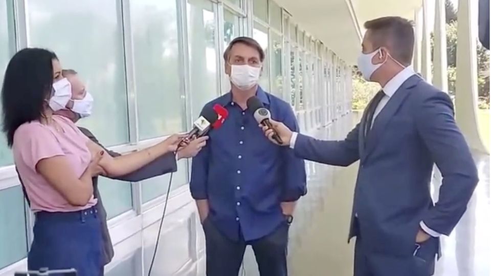 Bolsonaro gibt Interview