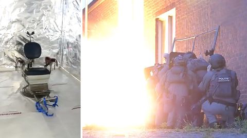 Razzia-Video: Polizei findet Folterkammer im Südwesten der Niederlande