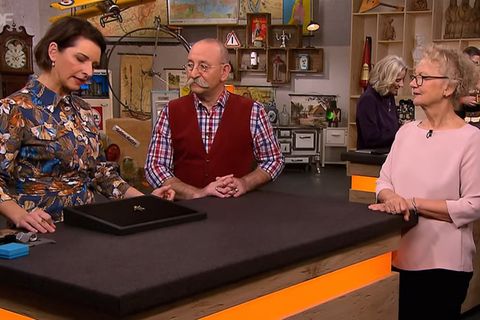 Bares für Rares: Wendela Horz, Horst Lichter, Eleonore Wittke