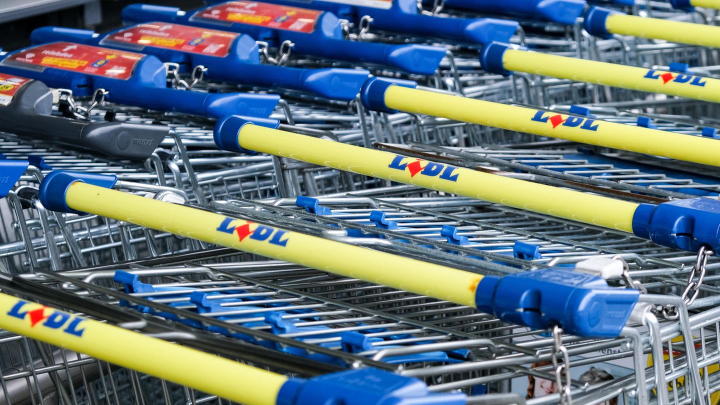 Einkaufswagen von Lidl