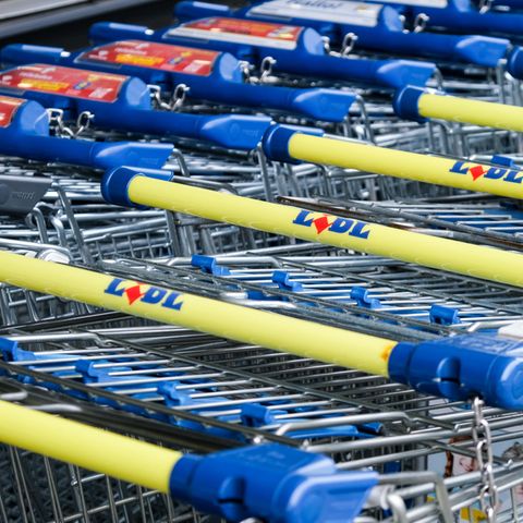 Einkaufswagen von Lidl