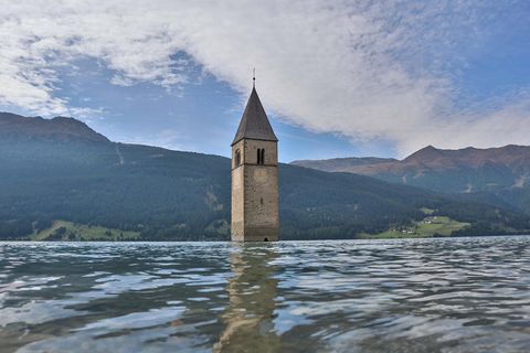 Graun im Reschensee