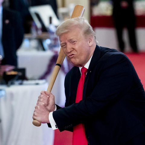 Wo er hinschlägt, geht viel kaputt: US-Präsident Donald Trump sorgt mit seiner Politik in der Weltwirtschaft für Probleme.