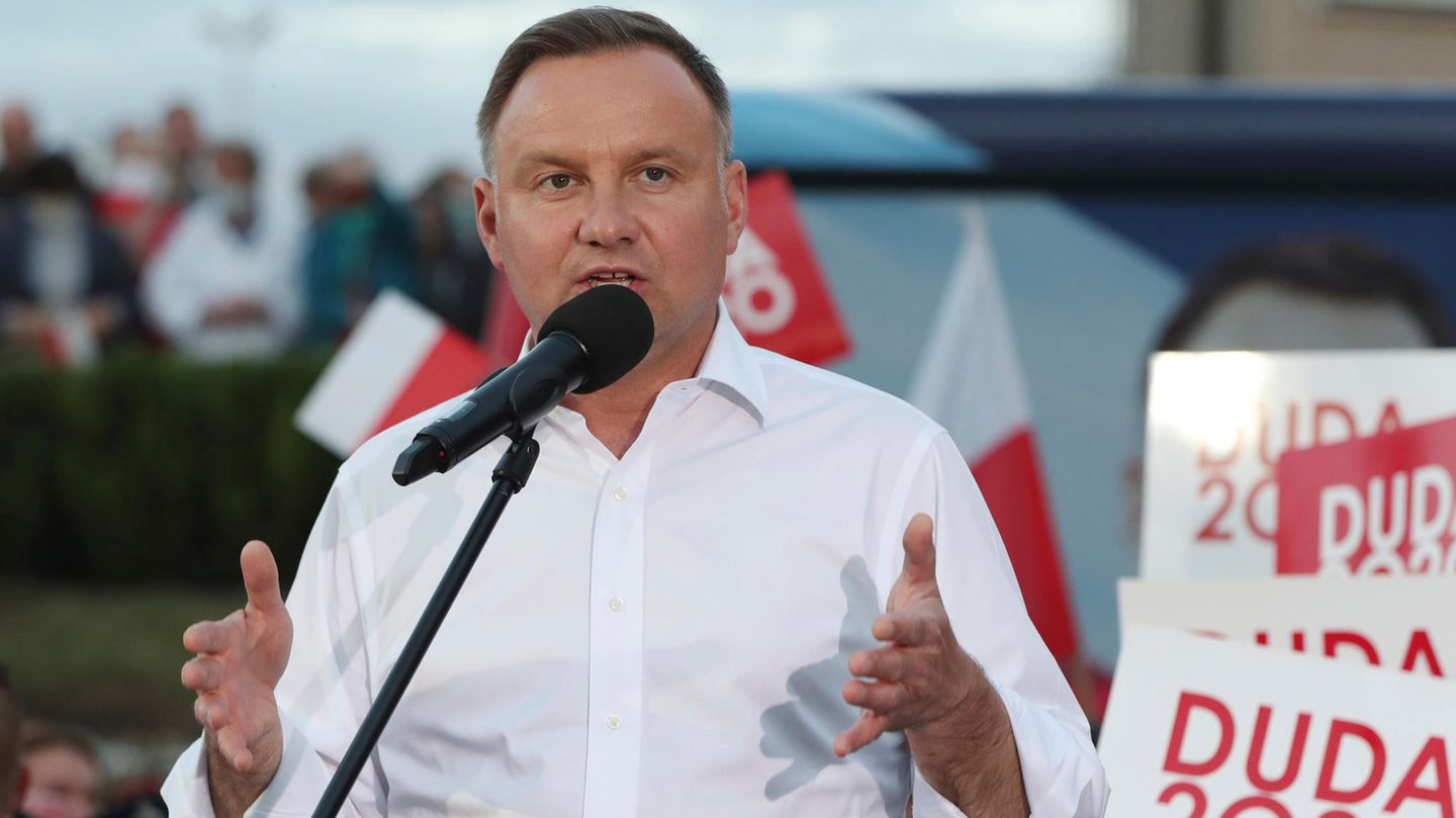 Der polnische Präsident Andrzej Duda