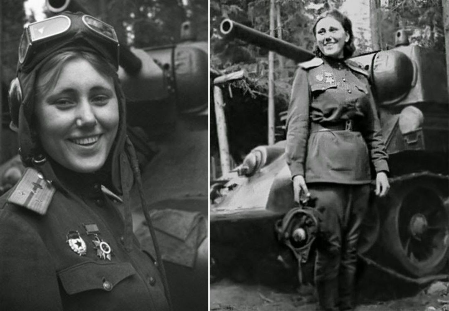 Alexandra G. Samusenko befehligte einen T-34 in der Schlacht um Kursk. Kurz vor Ende des Krieges fiel Samusenko - 70 Kilometer vor Berlin.