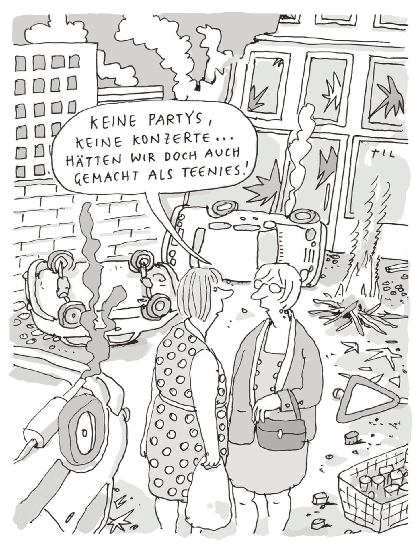 Til Mette: Cartoon der Woche